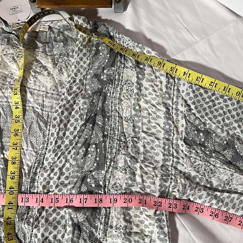 Millibon Melrose in the OC Boho Print Long Kimono, Lightweight size M + NWT - Picture 11 of 16